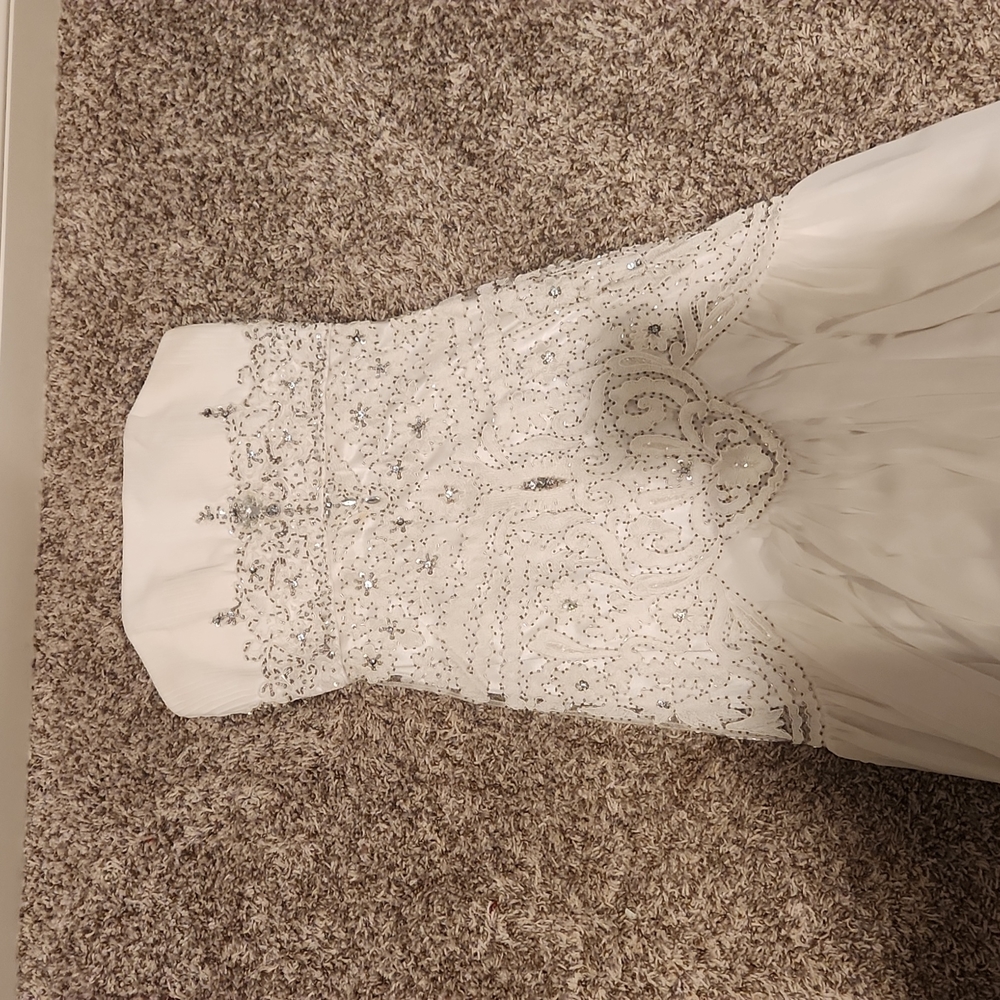 White Beaded Dress